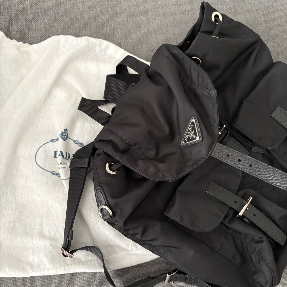 Prada Black Women's Backpack